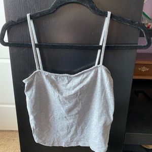 Women’s Grey H&M crop tank